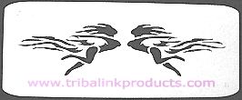Airbrush Tattoo Stencil Fairys MI-102