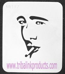 Airbrush Tattoo Stencil James Dean MI-147