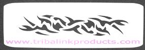 Airbrush Tattoo Stencil Tribal Band TR-046