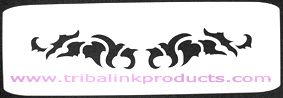 Airbrush Tattoo Stencil Tribal Band TR-054