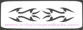 Airbrush Tattoo Stencil Tribal Band TR-055