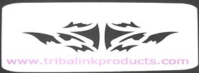Airbrush Tattoo Stencil Tribal Band TR-062