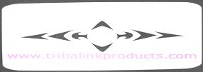 Airbrush Tattoo Stencil Tribal Band TR-066