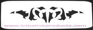 Airbrush Tattoo Stencil Tribal Band TR-086