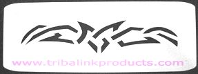 Airbrush Tattoo Stencil Tribal Band TR-112