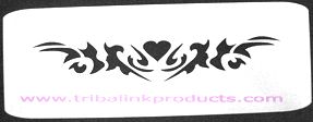 Airbrush Tattoo Stencil Tribal Band TR-124