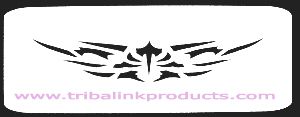 Airbrush Tattoo Stencil Tribal Band TR-126
