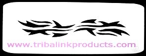 Airbrush Tattoo Stencil Tribal Band TR-128