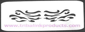 Airbrush Tattoo Stencil Tribal Band TR-129