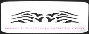 Airbrush Tattoo Stencil Tribal Band TR-132