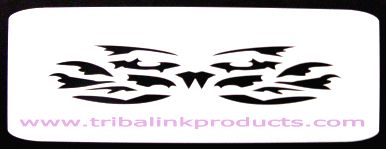 Airbrush Tattoo Stencil Tribal Band TR-157