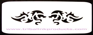 Airbrush Tattoo Stencil Tribal Band TR-212