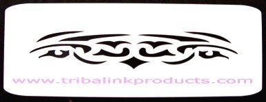 Airbrush Tattoo Stencil Tribal Band TR-217