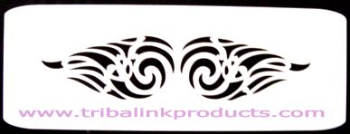 Airbrush Tattoo Stencil Tribal Band TR-230