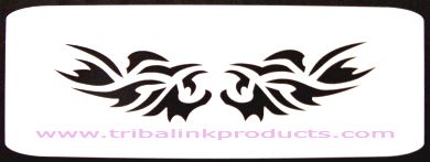 Airbrush Tattoo Stencil Tribal Band TR-235