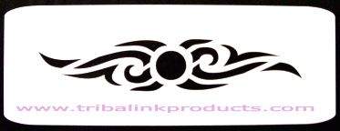 Airbrush Tattoo Stencil Tribal Band TR-261