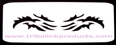 Airbrush Tattoo Stencil Tribal Band TR-273