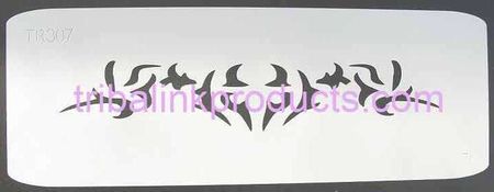 Airbrush Tattoo Stencil Tribal Band TR-307