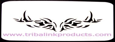 Airbrush Tattoo Stencil Tribal Band TR-347