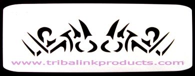 Airbrush Tattoo Stencil Tribal Band TR-377