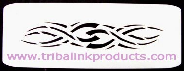 Airbrush Tattoo Stencil Tribal Band TR-401