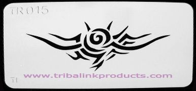 Airbrush Tattoo Stencil Tribal TR-015