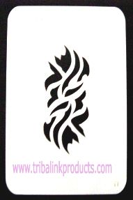 Airbrush Tattoo Stencil Tribal TR-239
