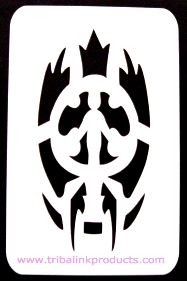 Airbrush Tattoo Stencil Tribal TR-424
