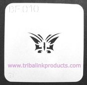 Airbrush Tattoo Butterfly Stencil BF-010