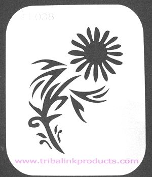 Flower Stencil