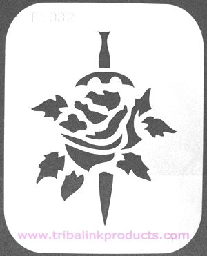 Flower Stencil