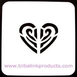 Heart Template|Tribal Tattoo 420