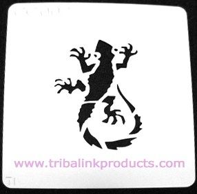Lizard Stencil