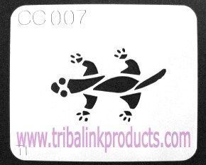 Lizard Stencil