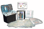 *NEW*Airbrush Tattoo Stencils Professional Multi-Pack (3) with Airbrush Tattoo Stencil Organizer