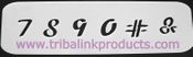 Number Stencil|AL-046