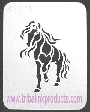 Pony Stencil