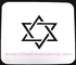 Star Of David Stencil