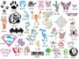 Temporary Tattoo Gift Set 10 Pack