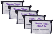 Temporary Tattoo Gift Set 5 Pack