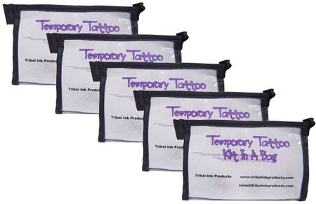 Temporary Tattoo Gift Set 5 Pack