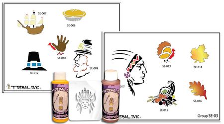 Thanksgiving Paint and Stencil Package Special