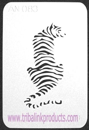 Tiger Stencil