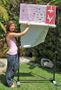 Airbrush Tattoo Two Sided Display with Portable Display Stand