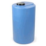 15 Gallon Blue Polyethylene Solution Tank