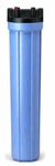 2-1/2 X 20 FILTER HOUSING BLUE W/PRESSURE RELIEF