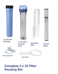 2 x 20 Complete Filter System Set
