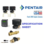 2900 Duplex Water Softener System Spec Sheet 2900 Duplex Water Softener System Spec Sheet