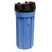 3/4 #10 Blue Filter Housing with Pressure Relief
