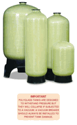 30x72 Inch Composite Mineral Tank w/Base and 6 Inch Flange Top (shipping not included) 